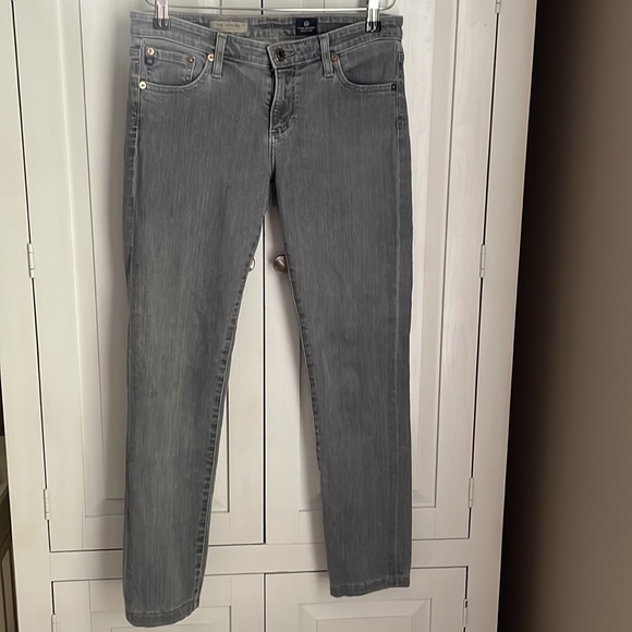 Adriano Goldschmied The Legging Super Skinny Fit Jeans Gray Wash Size 28 - Picture 2 of 10